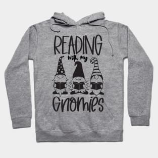 reading with my gnomies Hoodie